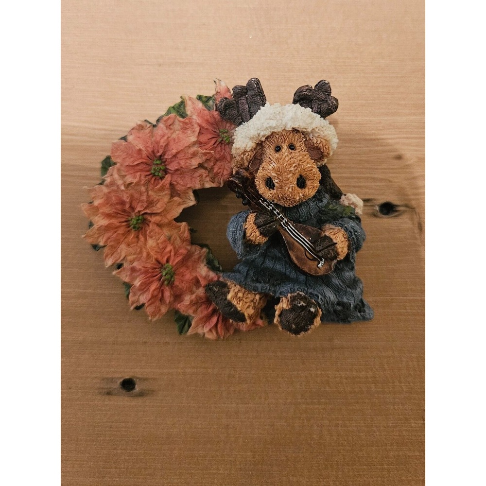 Boyd's Bears Floral Collection Pin Maxamong‎ The Pointsettias 1979 #26135 - Picture 4 of 8